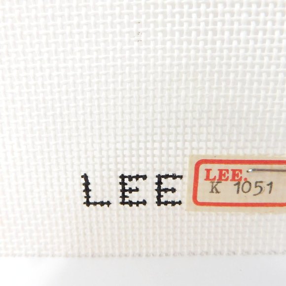 Lee Designs Peony Dragonfly Petite Kimono Needlepoint Canvas Hand Painted 18ct - Picture 4 of 4